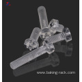 Acrylic Screw transparent plastic screw